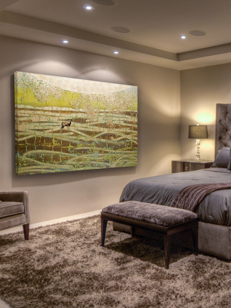 "Savannah" Painting Print on Canvas by Tracy Silva Barbosa