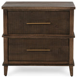 Westlake 2-Drawer Mango Wood Nightstand