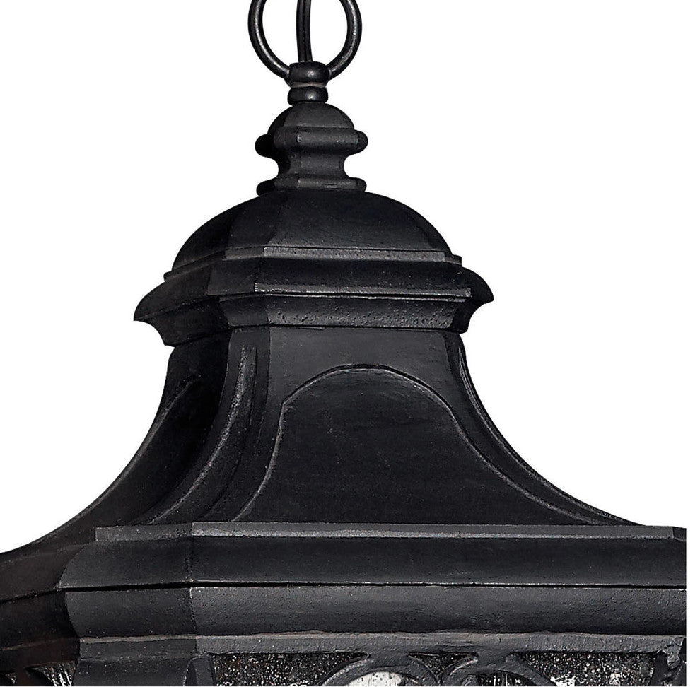 Hinkley Trafalgar 3 Light Museum Black Hanging Lantern, 1312MB