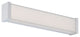 Svelte 16" LED Bathroom Vanity & Wall Light 3000K, Chrome