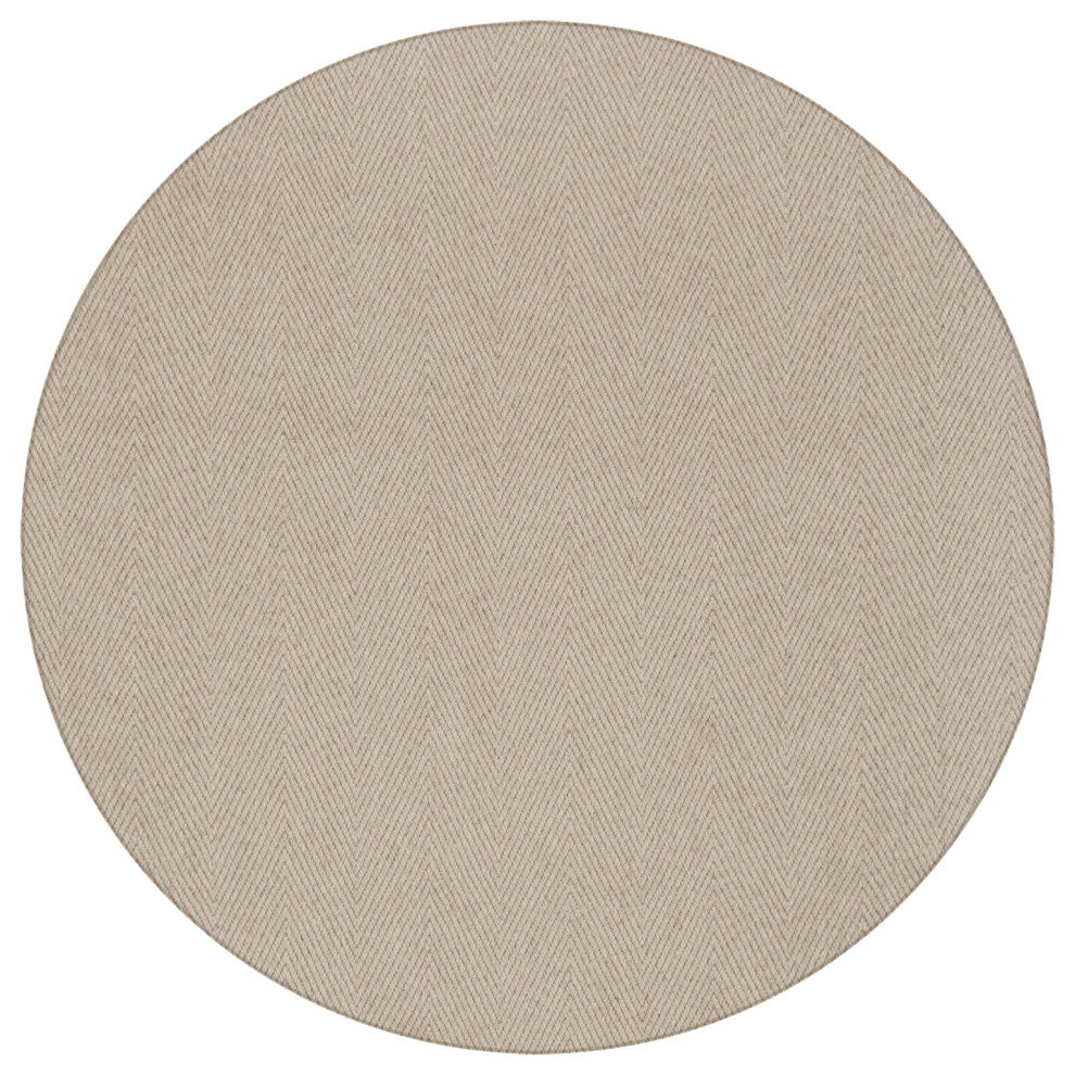 Dalyn Monaco Sisal MC200 Linen 4'x4' Round Rug