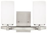 Alturas 2-Light Wall/Bath, Brushed Nickel