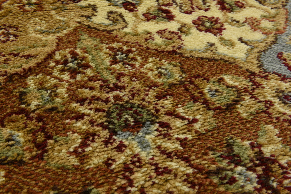 Unique Loom Cream Athens Voyage 2'' 2 x 6'' 0 Runner Rug