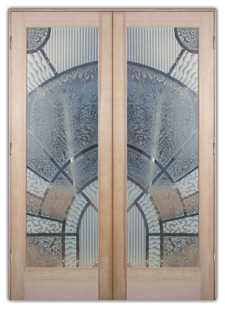 Interior Prehung Door or Interior Slab Door - Matrix Arcs - Douglas Fir...