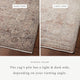 Loloi Lyra Area Rug, Berry / Stone, 2'-7" X 8'-0"