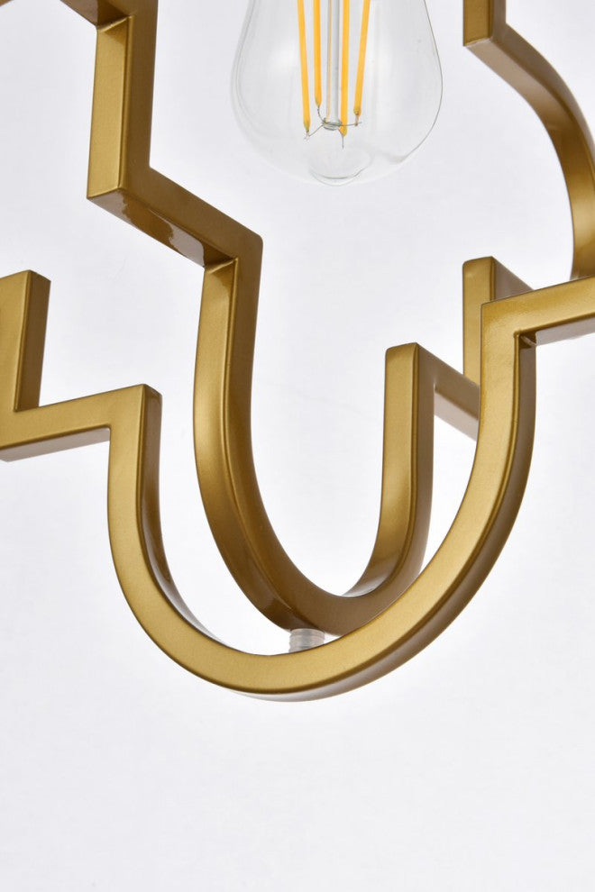 Sophie 1-Light Pendant, Brass