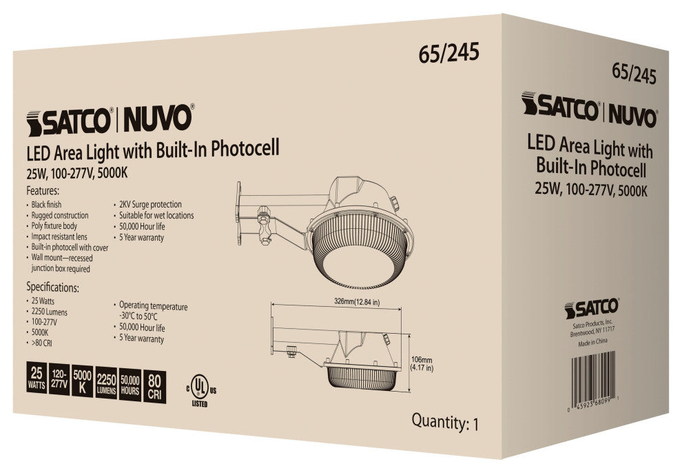 Nuvo 25W LED Area