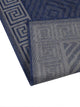 Outdoor Collection Geometric Area Rug - UV Safe Rug, Midnight Blue, 5'3"x7'6"