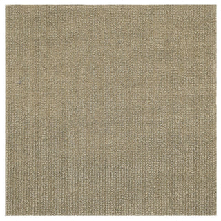 Tan/Beige Self-Adhesive Solid Carpet Tiles 12Pcs - Actual: 12" x 12"