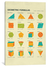 "Geometric Formulas" by Jazzberry Blue, 26x18x1.5