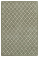 Oriental Weavers Ellerson Grey/Ivory Lattice Indoor Area Rug 6'7"X9'6"