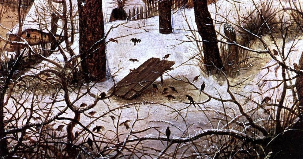 The Elder Pieter Bruegel Winter Landscape With Skaters Wall Decal