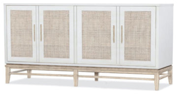 Venice 4-Door Credenzaa, TV Stand, Entertainment Unit, Hallway Dresser
