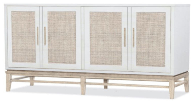 Venice 4-Door Credenzaa, TV Stand, Entertainment Unit, Hallway Dresser