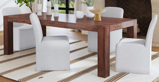 Walsh Dining Table - Rustic Brown Mango