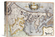 "Map of Holland" Stretched Canvas Giclee by Rumold Mercator, 16"x12"
