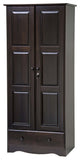 100% Solid Wood Flexible Wardrobe, Java