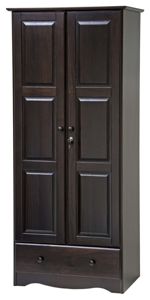 100% Solid Wood Flexible Wardrobe, Java