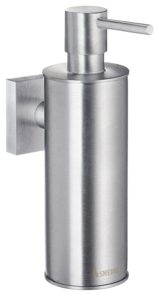 House Soap Dispenser Brushed Chrome