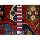 Brick Red Afghan Ersari with Boteh Design Soft Wool Hand Knotted Rug 1'10"x3'0"