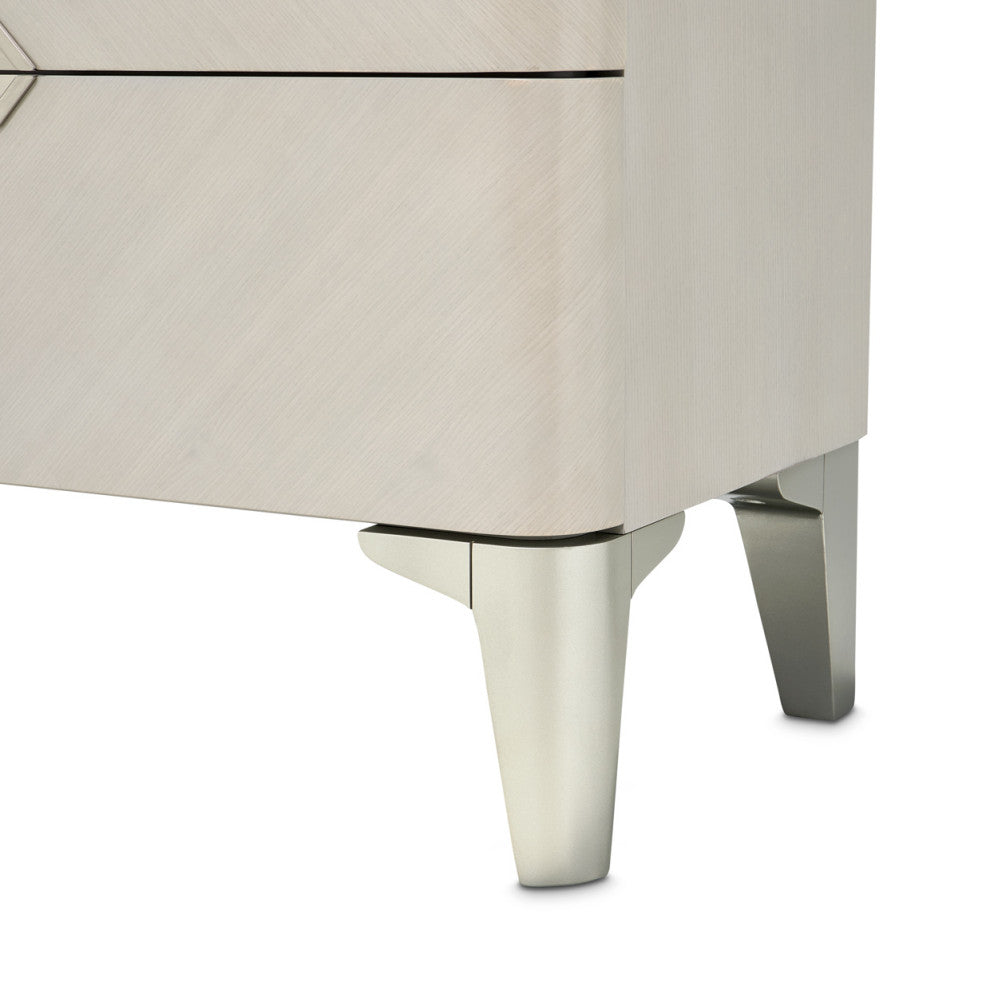 Penthouse Dresser and Mirror Set, Ash Gray