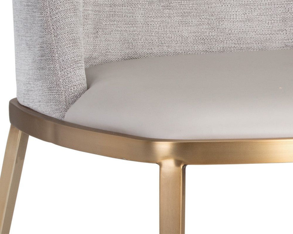 Dover Dining Chair, Napa Stone / Polo Club Stone, Set of 2