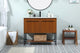 Sue 40" Single Bathroom Vanity, Teak