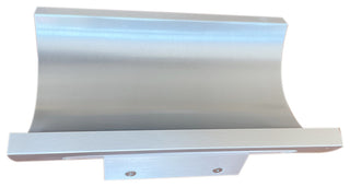 Alumilux Diverge 5"H 2-Light LED Outdoor Wall Sconce Solid Satin Aluminum by ET2