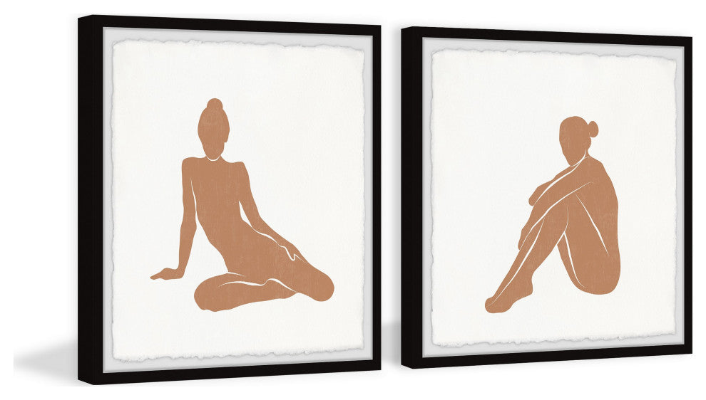 Feeling the Sunshine Diptych, Set of 2, 32x32 Panels