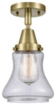 Innovations Lighting 447-1C-AB-G194 Bellmont 1 Light 6.25" Flush Mount