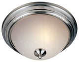 Maxim Lighting 3-Light Flush Mount in Satin Nickel - 5842ICSN