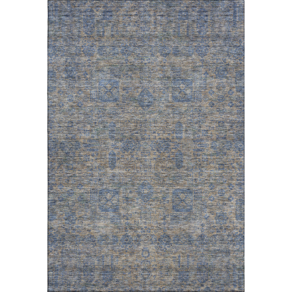 Premium Machine Washable Mayfield AMF637 Khaki 3' x 5' Rug