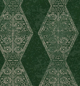 Pyramid Stripe Geometric Print Placemat, Set of 4, Green