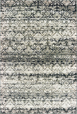Oriental Weavers Bowen Grey/ Ivory Geometric Indoor Area Rug 5'3"X7'6"