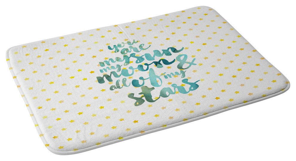 Hello Sayang You Are My Sun.. Memory Foam Bath Mat