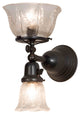 8 Wide Revival Gas & Electric 2 Light Wall Sconce