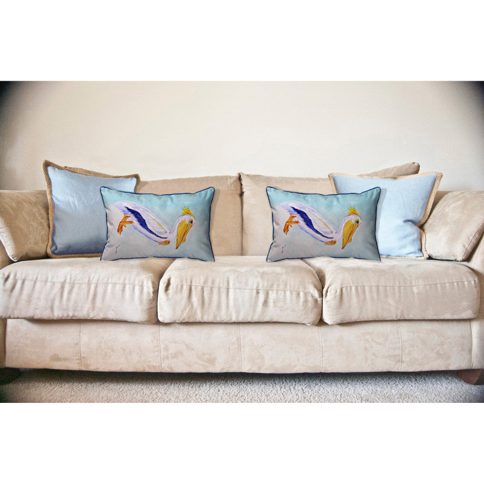 King Pelican Large Indoor/Outdoor Pillow 16x20