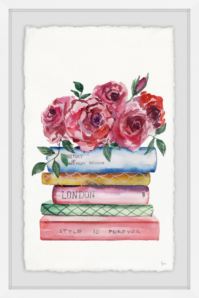 "Style Is Forever" Framed Painting Print, 30"x45"