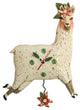 Allen Designs Llama Love Pendulum Wall Clock Battery Operated