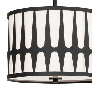 Royston 3 Light Black Pendant
