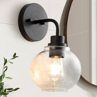 Sandrine Iron LED Vanity Light, Oil Rubbed Bronze, 1 Bulb