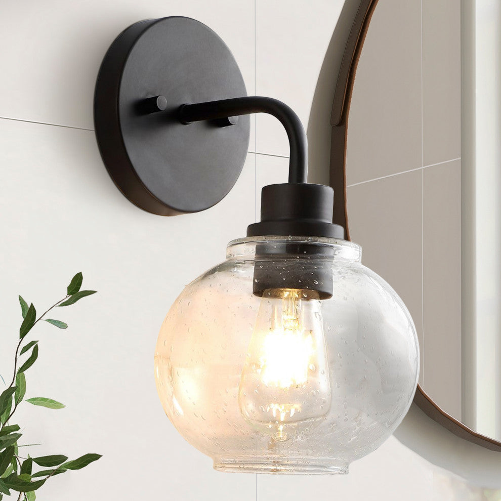 Sandrine Iron LED Vanity Light, Oil Rubbed Bronze, 1 Bulb