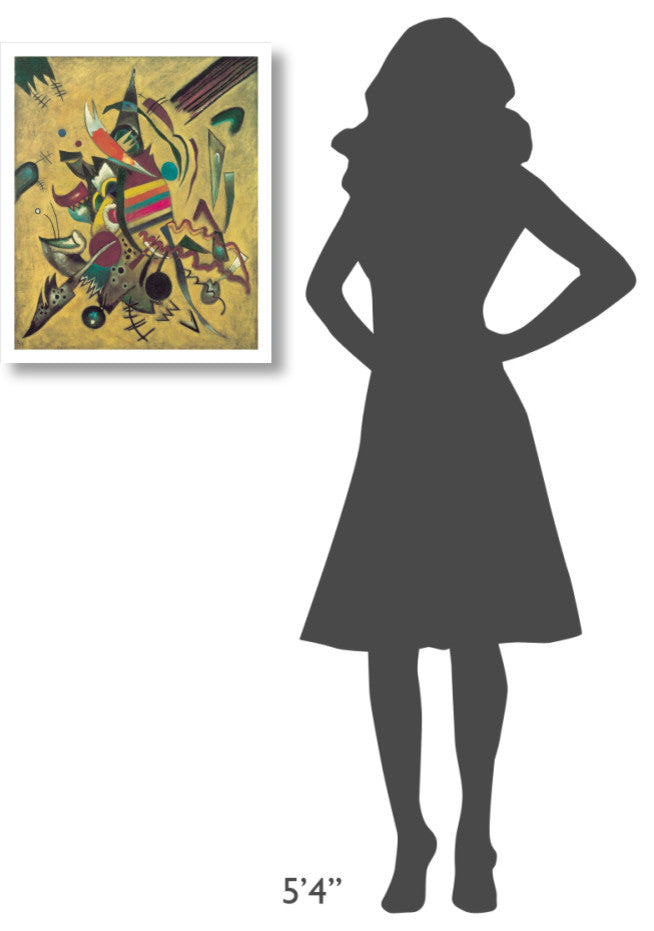 "Points, 1920" Digital Paper Print by Wassily Kandinsky, 20"x24"