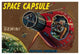 "Space Capsule Gemini" Digital Paper Print by Retrorocket, 38"x26"
