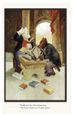 "Teddy Roosevelt's Bears: Teddy B and Teddy G Studying Latin" Paper Art, 22"x32"