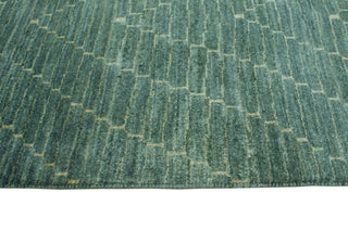 Fine Chobi Birsen Grey-Green/Ivory Rug, 9'11 x 13'3