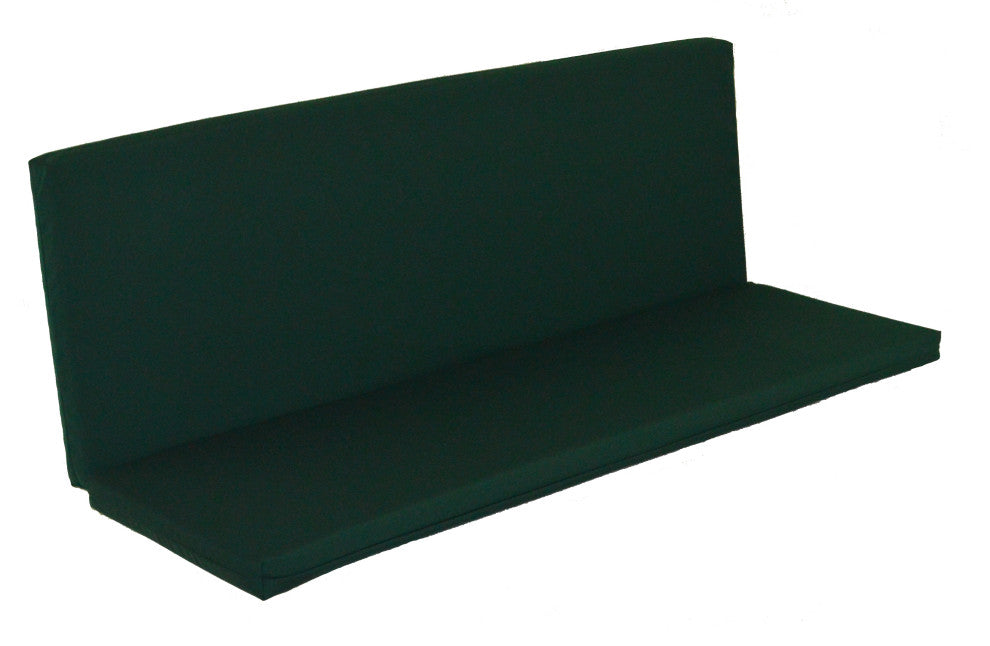 Full Bench Cushion, Forest Green, 4 Foot