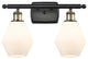 Innovations 516-2W-BAB-G651-6 2-Light Bath Vanity Light, Black Antique Brass
