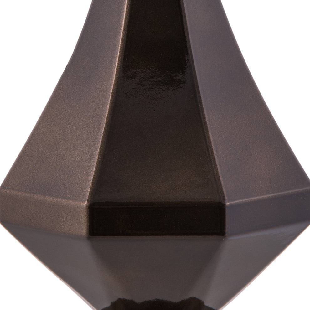 Vickerman Mc191075D 8" Chocolate Candy Finish Diamond Ornament, Pack of 2