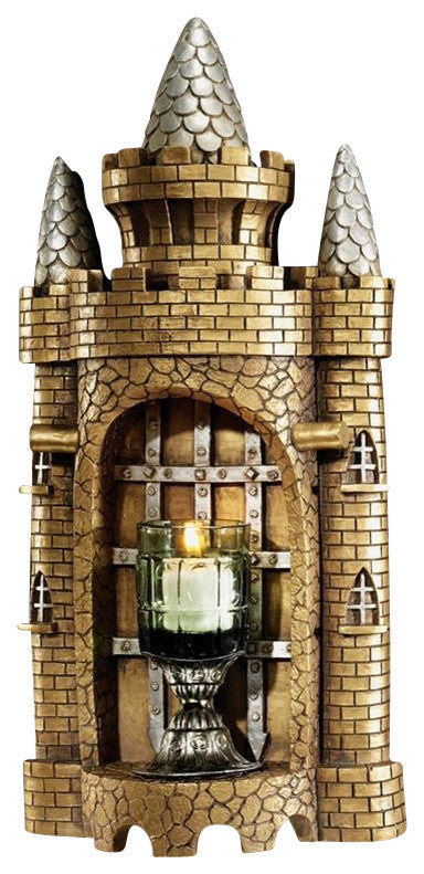 Castle Tower Gothic Wall Sculpture